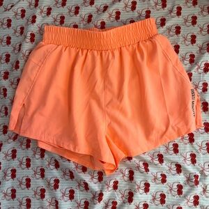 SHEIN Orange Athletic Shorts